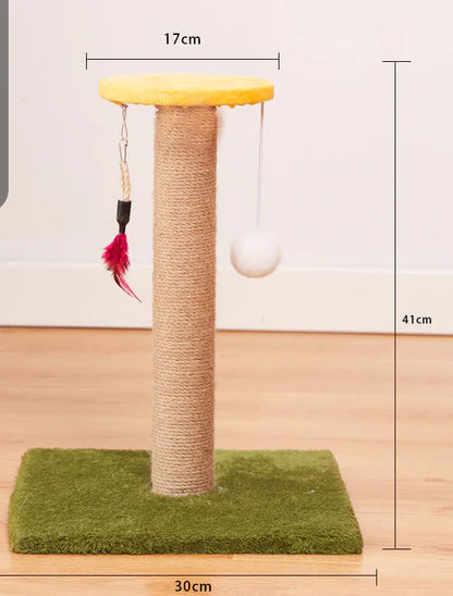 Durable Vertical Sisal Cat Scratching Post