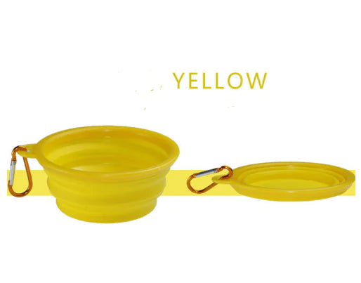 Portable Collapsible Silicone Pet Bowl