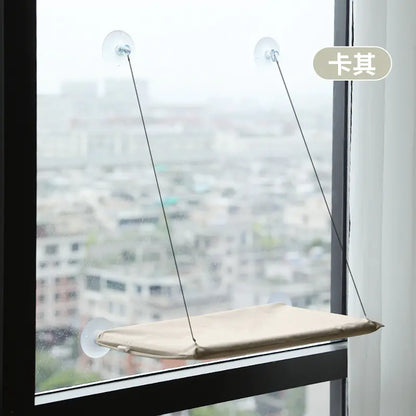 Suction Cup Cat Hammock for Window and Balcony