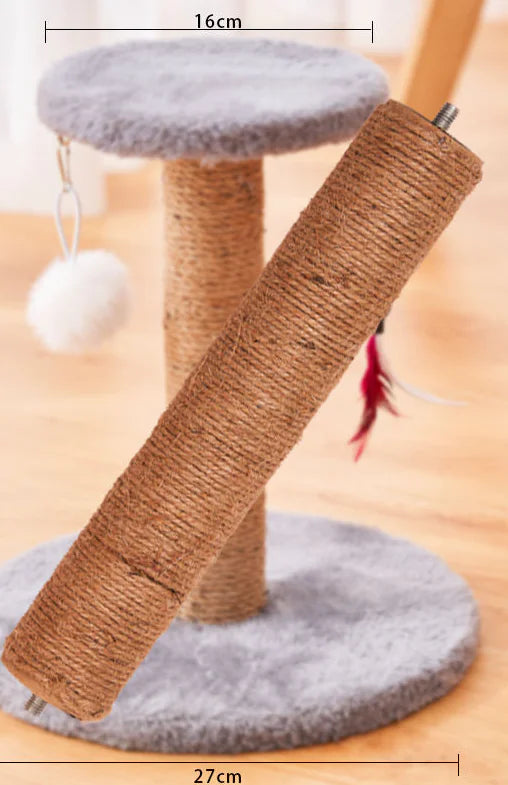 Durable Vertical Sisal Cat Scratching Post