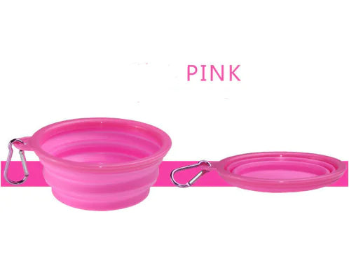 Portable Collapsible Silicone Pet Bowl