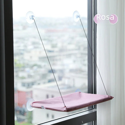 Suction Cup Cat Hammock for Window and Balcony