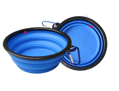 Portable Collapsible Silicone Pet Bowl