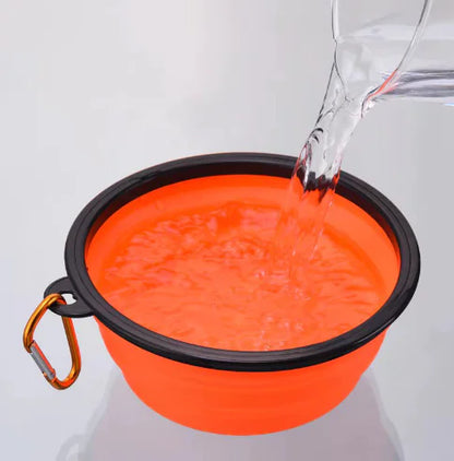 Portable Collapsible Silicone Pet Bowl