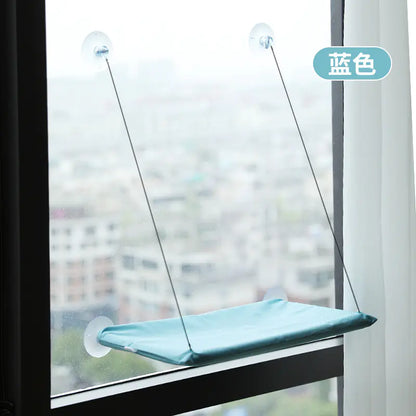 Suction Cup Cat Hammock for Window and Balcony