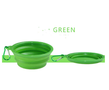 Portable Collapsible Silicone Pet Bowl