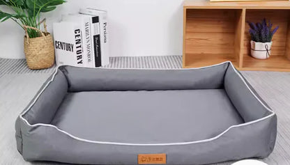 Waterproof Dog Bed with Removable Oxford Fabric