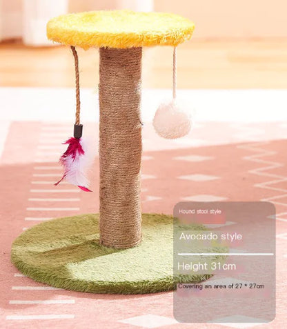 Durable Vertical Sisal Cat Scratching Post