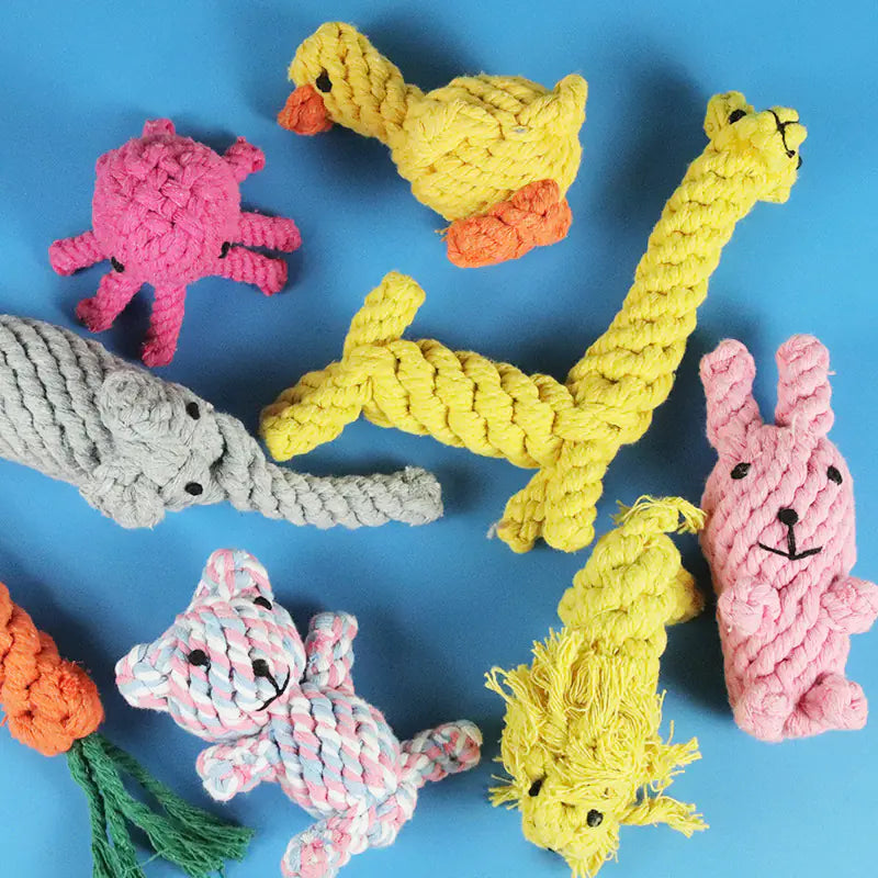 Rugged Cartoon Dog Toys