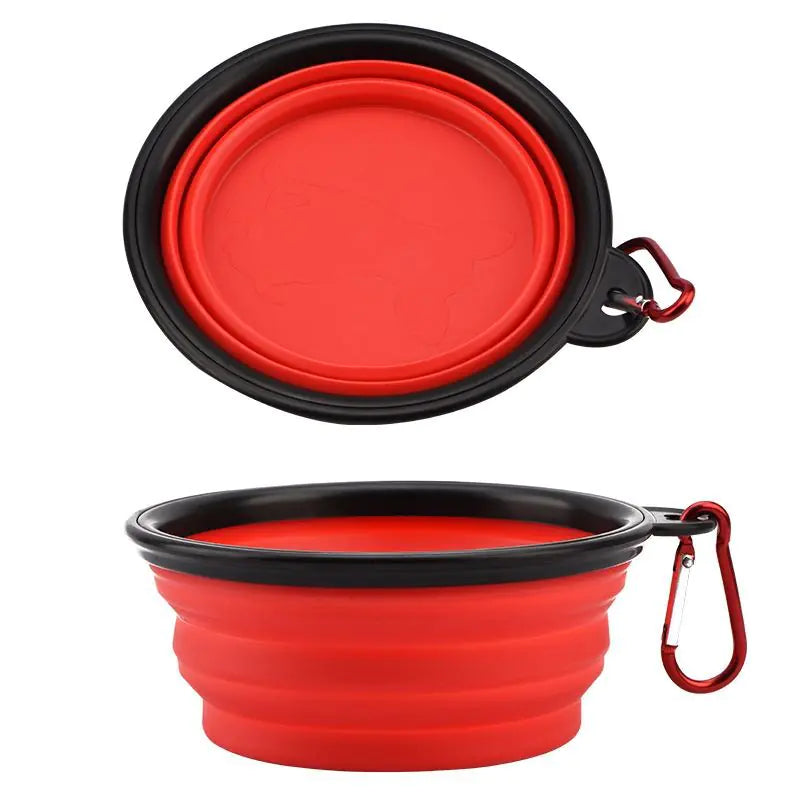 Portable Collapsible Silicone Pet Bowl