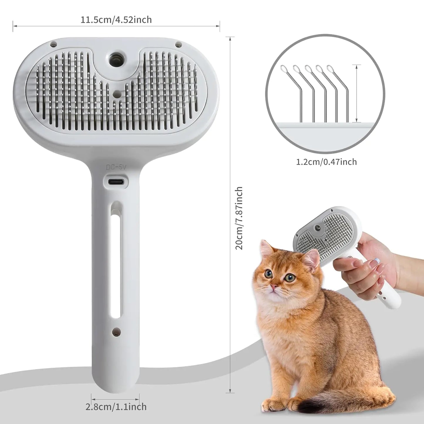 Pet Grooming Mist Brush