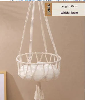 Cat Hammock Hanging Nest Basket Swing (One Set)