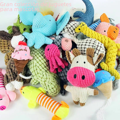 Rugged Cartoon Dog Toys